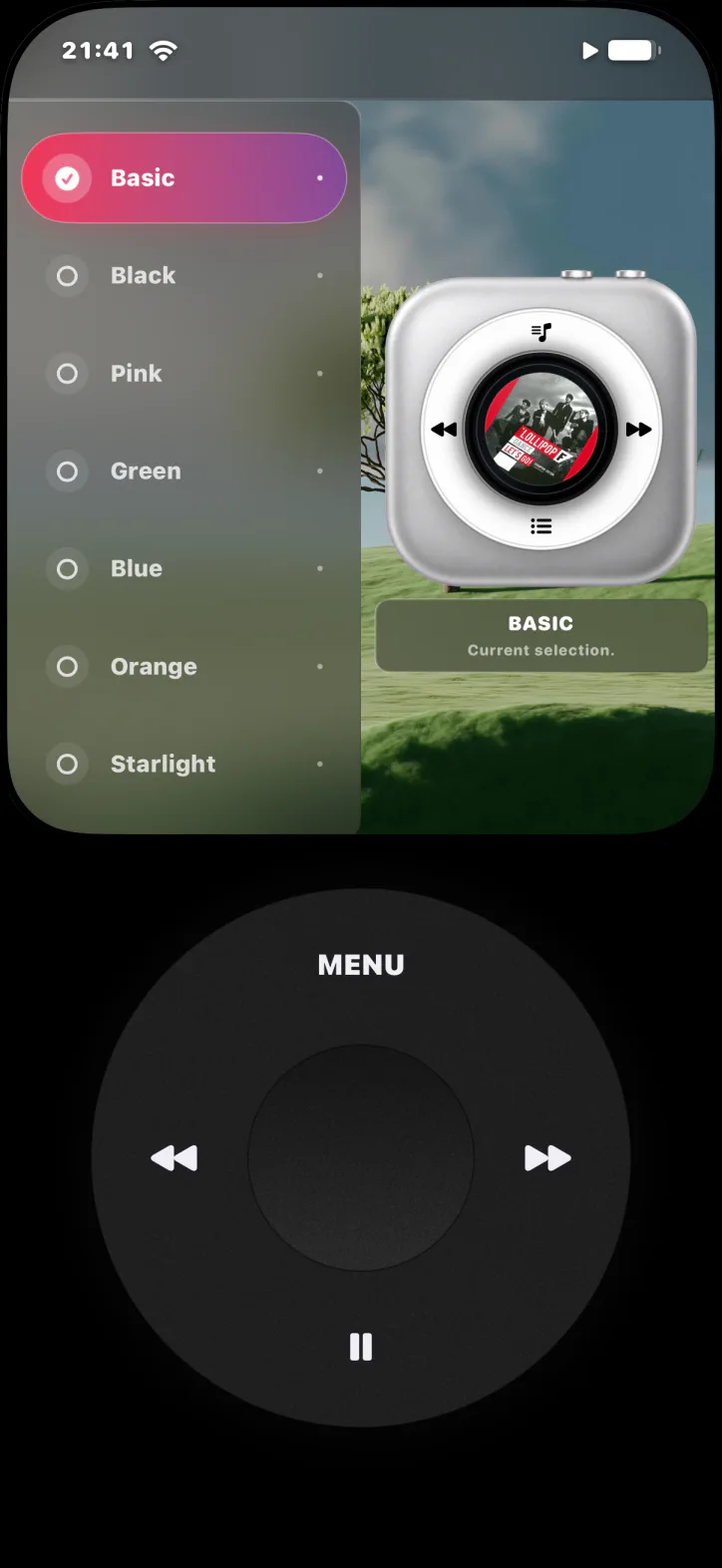 UltraPod Apple Watch styling