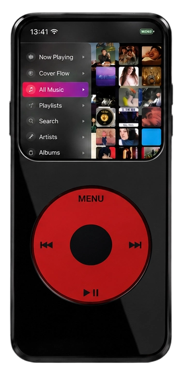 UltraPod on iPhone 17 standard